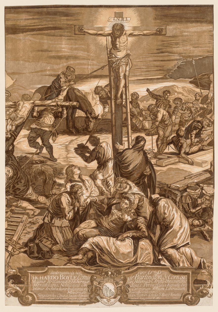 Ukřižování od John Baptist Jackson