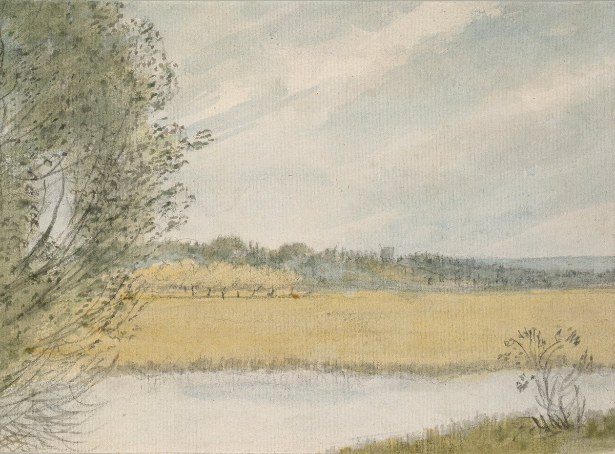 Christ Church Meadows, 18. století od John Baptist Malchair
