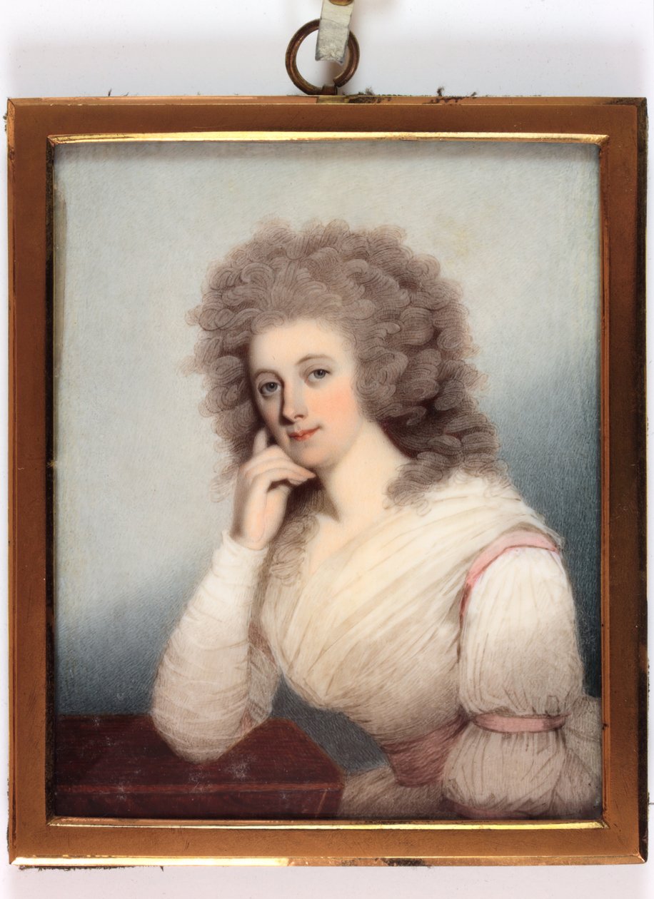 Margaret Dundas, paní Scott (smalt) od John Barry