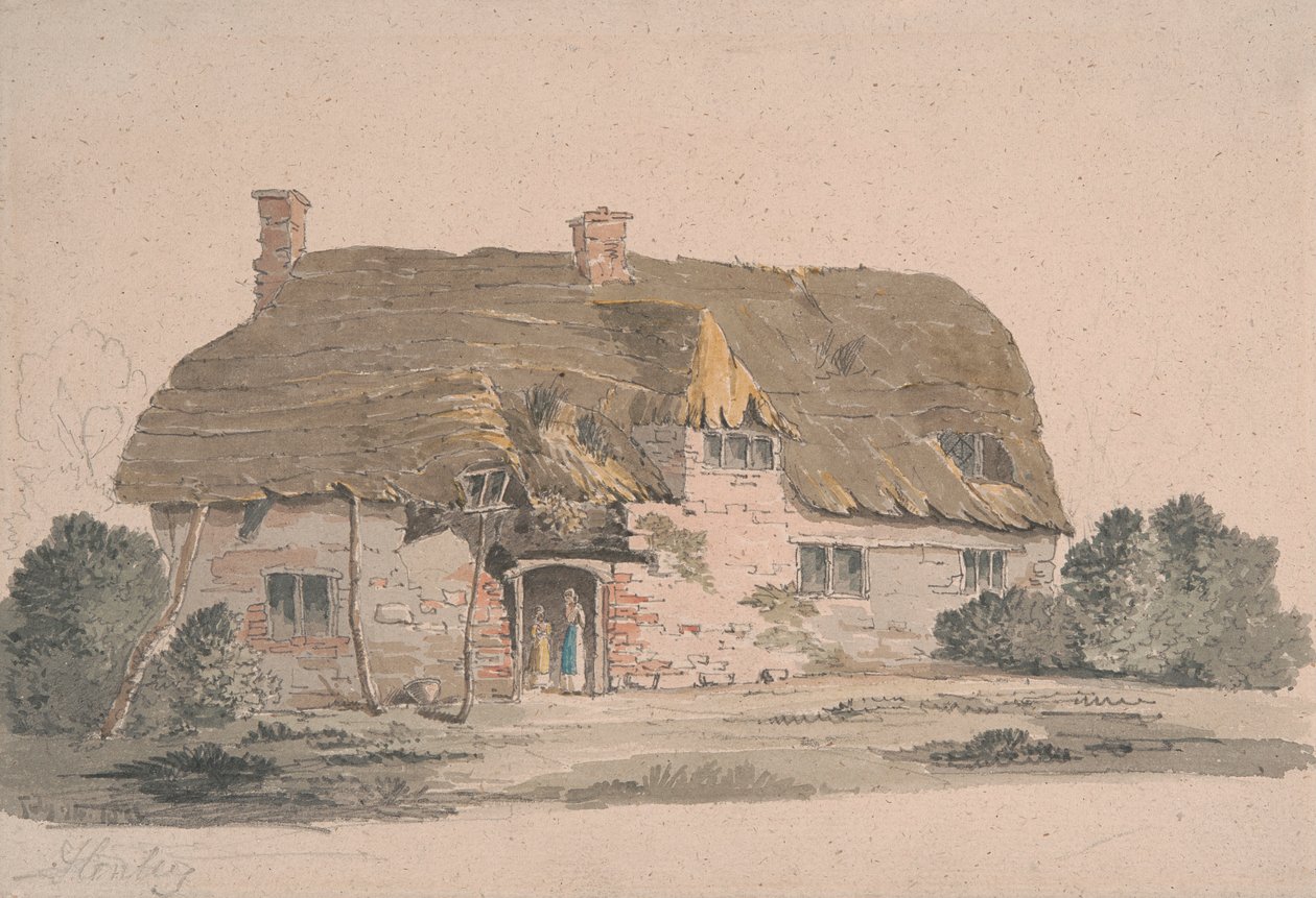 Došková chata poblíž Henley od John Baverstock Knight
