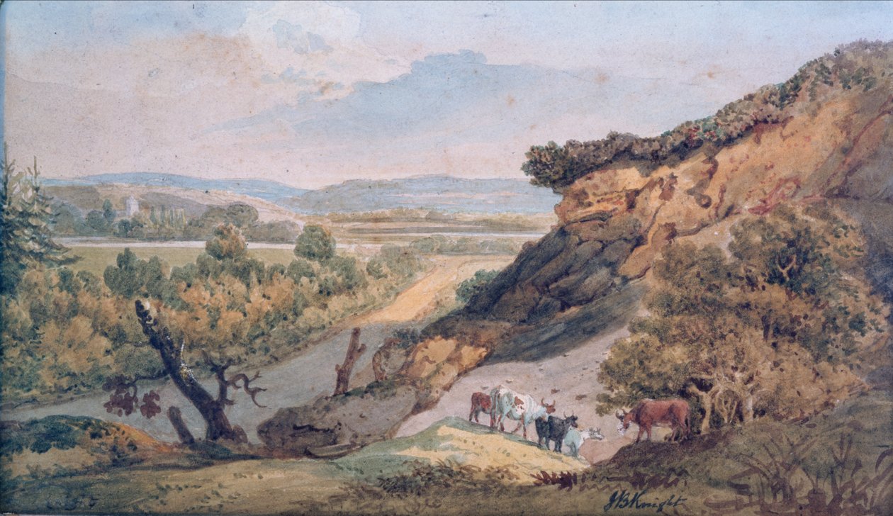 Ringwood (akvarel na papíře) od John Bavistock Knight