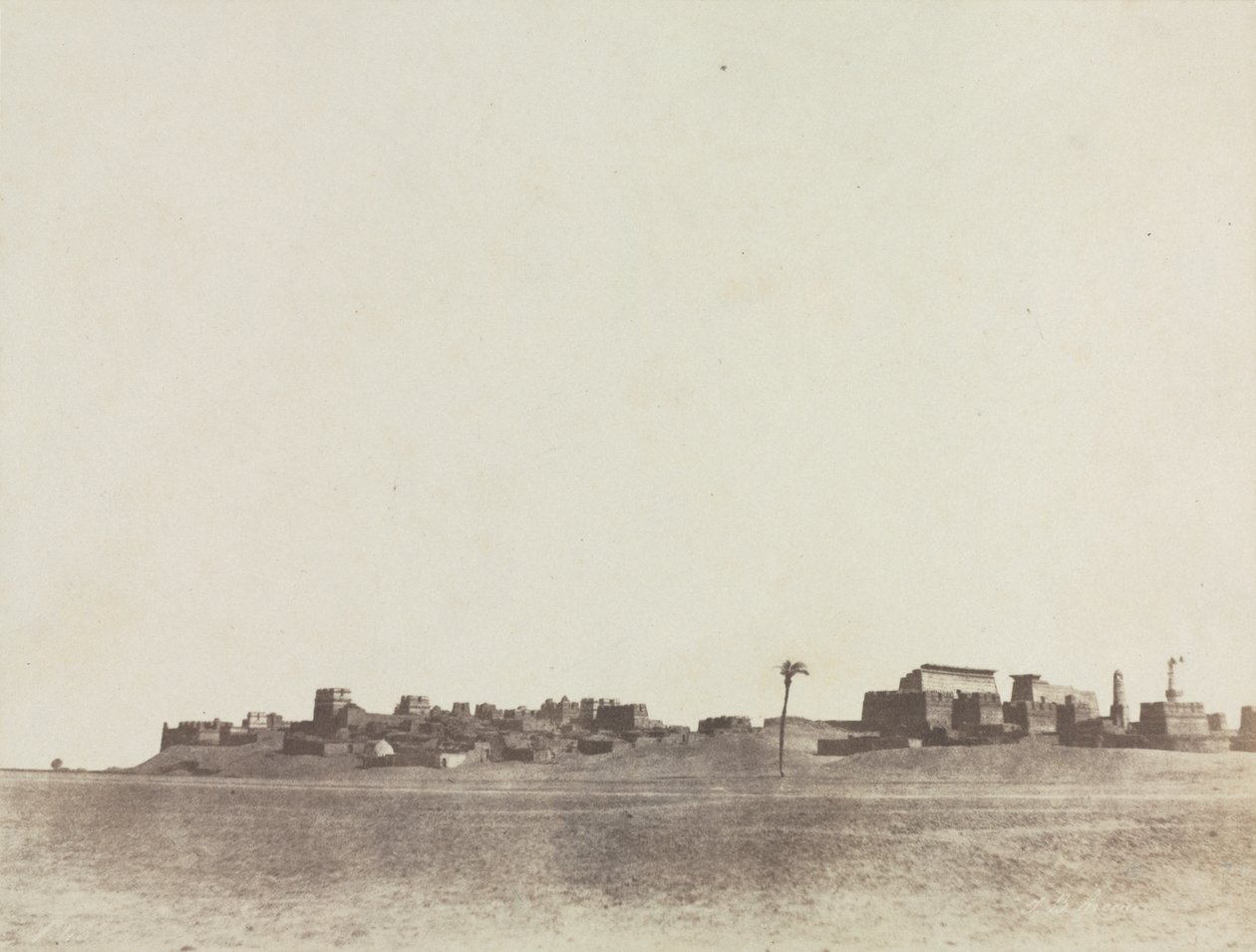 Pohled na Luxor od John Beasley Greene