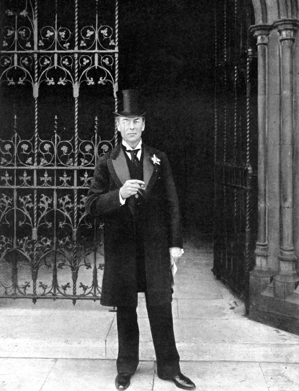 Joseph Chamberlain, britský liberální státník, c1905. od John Benjamin Stone