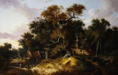 Lesní chaty od John Berney Ladbrooke