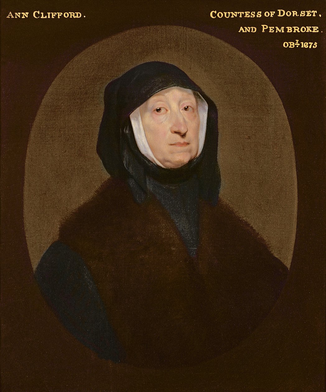 Lady Ann Cliffordová, hraběnka z Dorsetu a Pembroke († 1675) od John Bracken