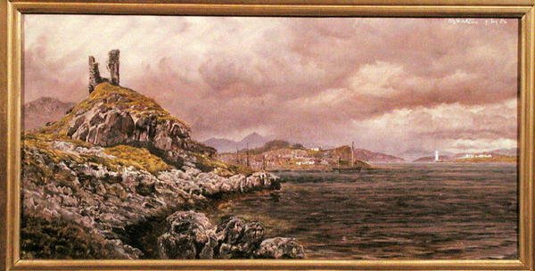 Kyleakin, 7. května 1886 (olej na plátně) od John Brett