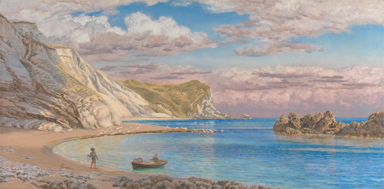 Válečné skály, pobřeží Dorsetu od John Brett