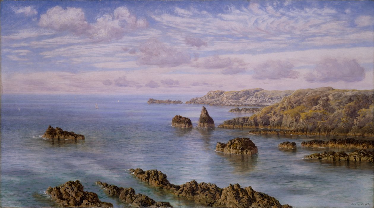 Jižní pobřeží Guernsey od John Brett