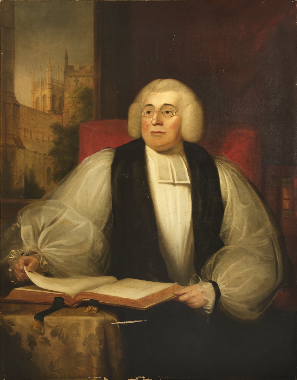 George Horne, prezident Magdalen College od John Bridges