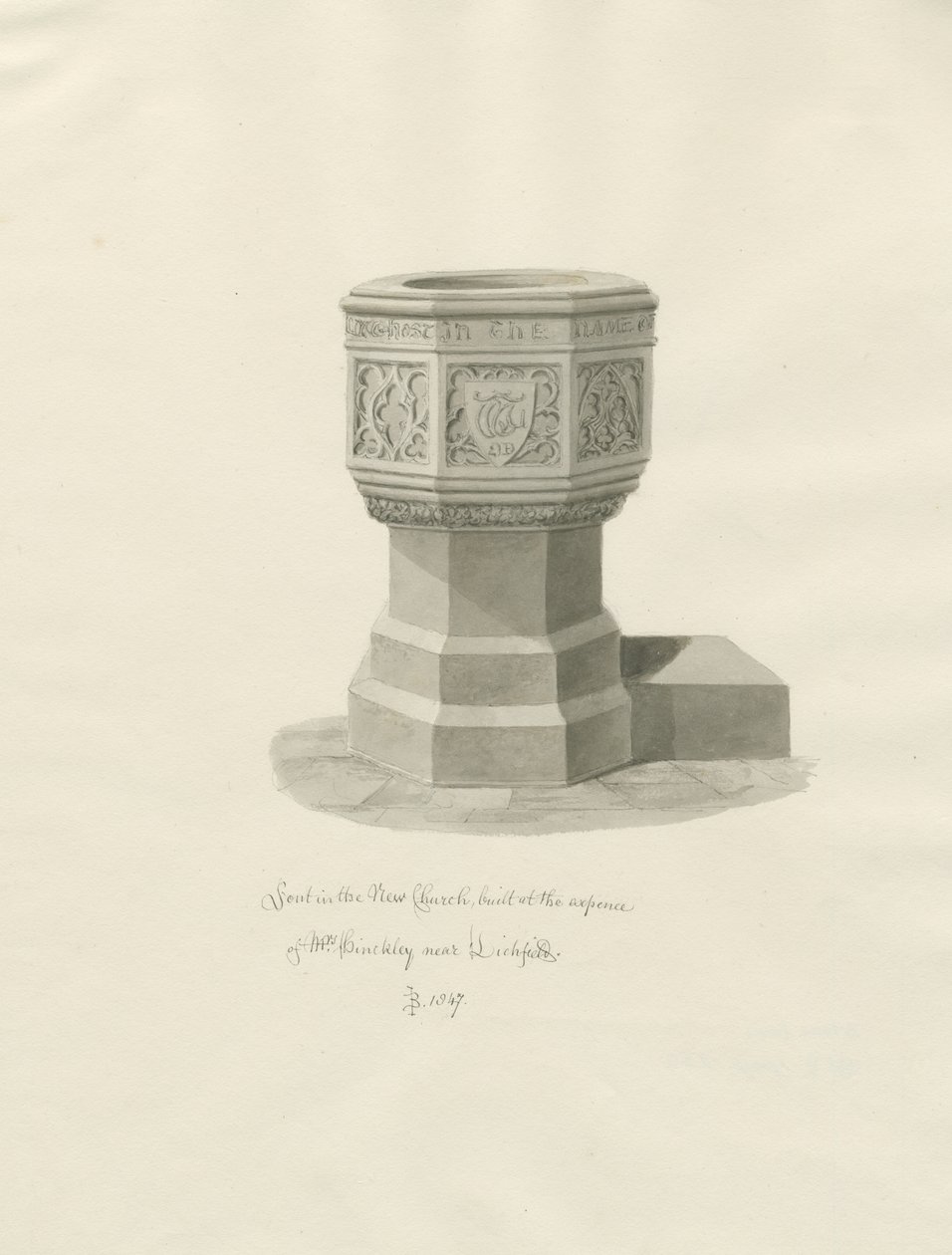 Lichfield - Font v Christ Church [
