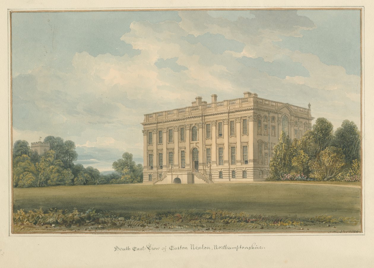 Northamptonshire – Easton Nest, 1824 od John Buckler