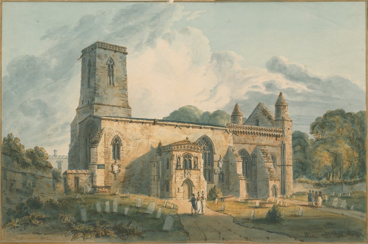 Oxfordshire – kostel sv. Petra a Pavla, 1802 od John Buckler