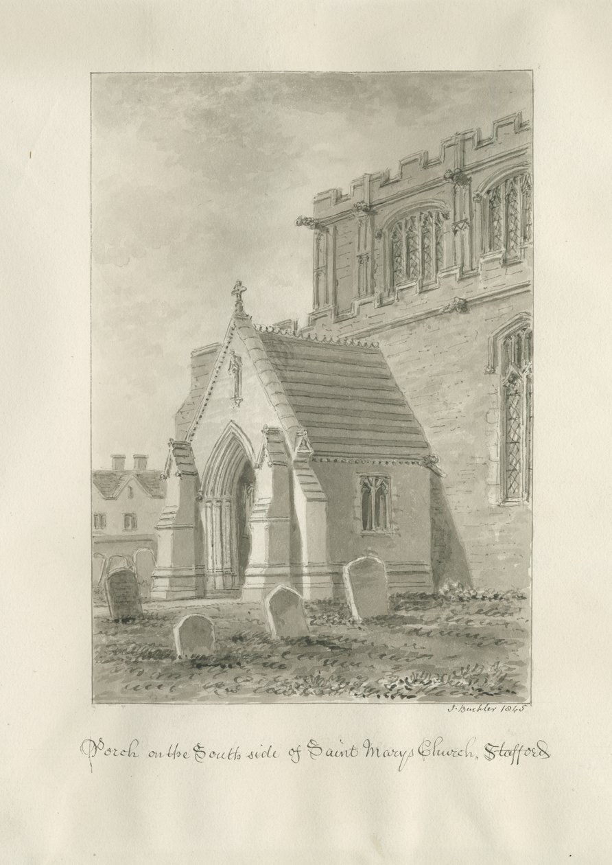 Stafford - Porch of St. Mary