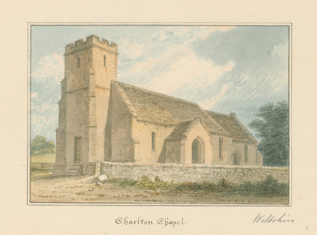 Wiltshire - Charlton Chapel, 1817 od John Buckler
