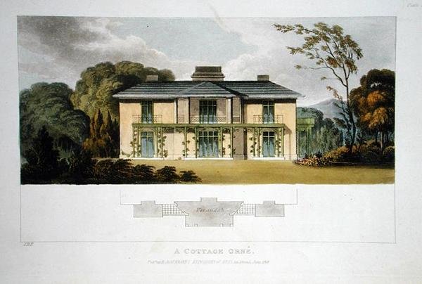 A Cottage Orne, z Ackermannova 
