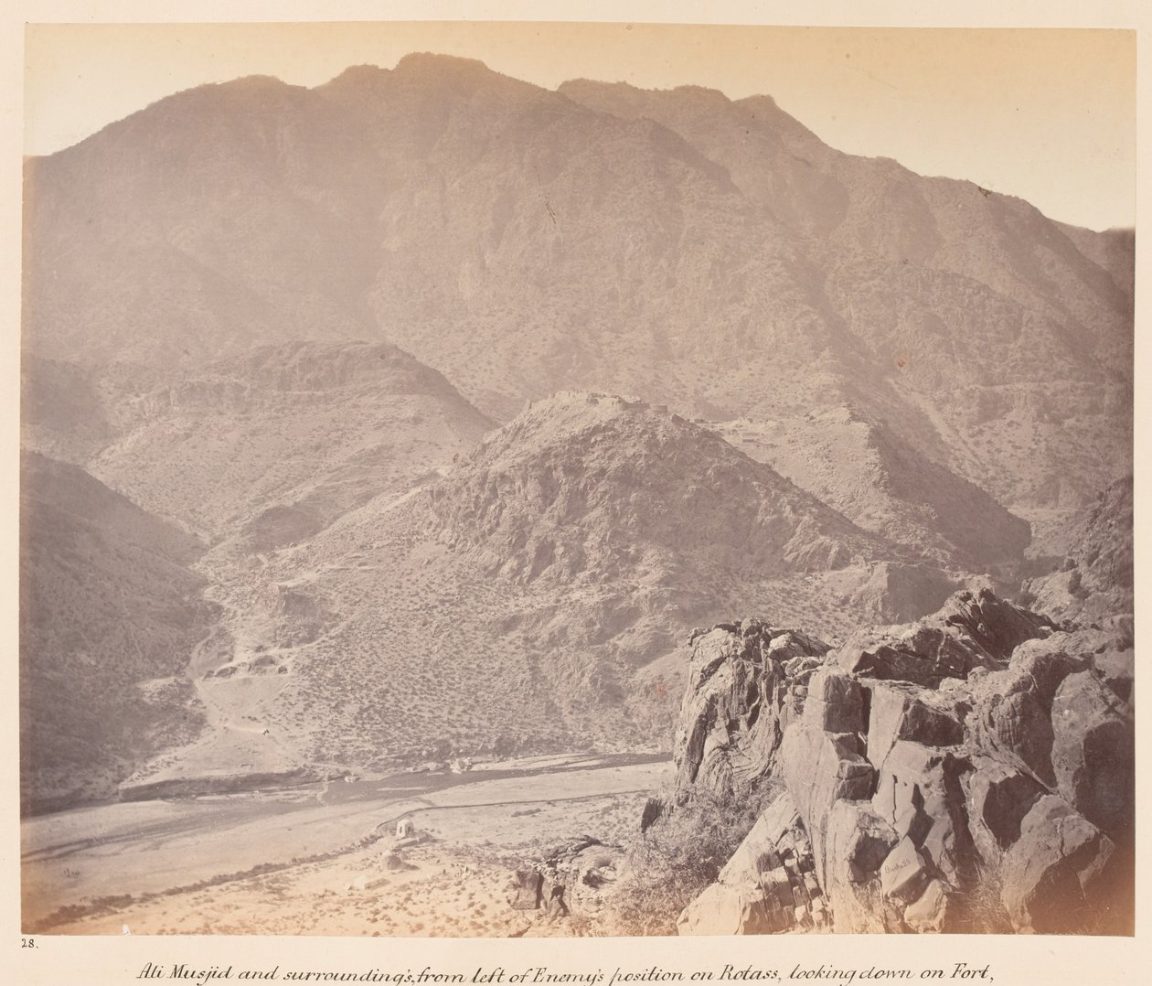 ?Ali Masjid a okolí?, 1878 od John Burke
