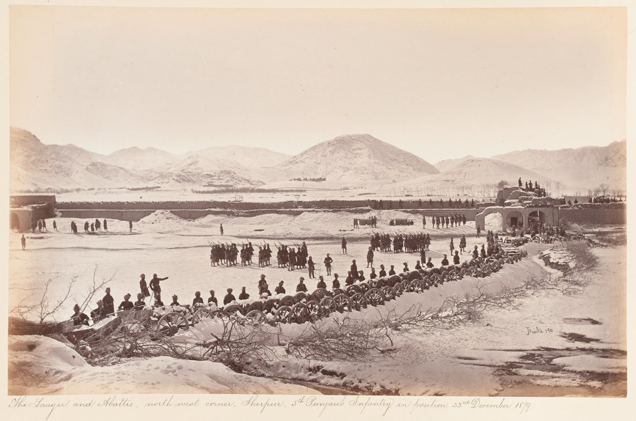 T. Lager & Abbottis, Sherpur Cantonment, prosinec 189 od John Burke