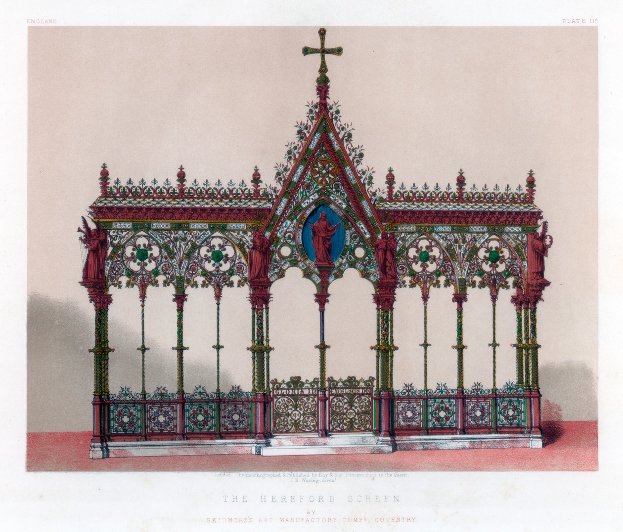 Hereford Screen, 19. století. od John Burley Waring