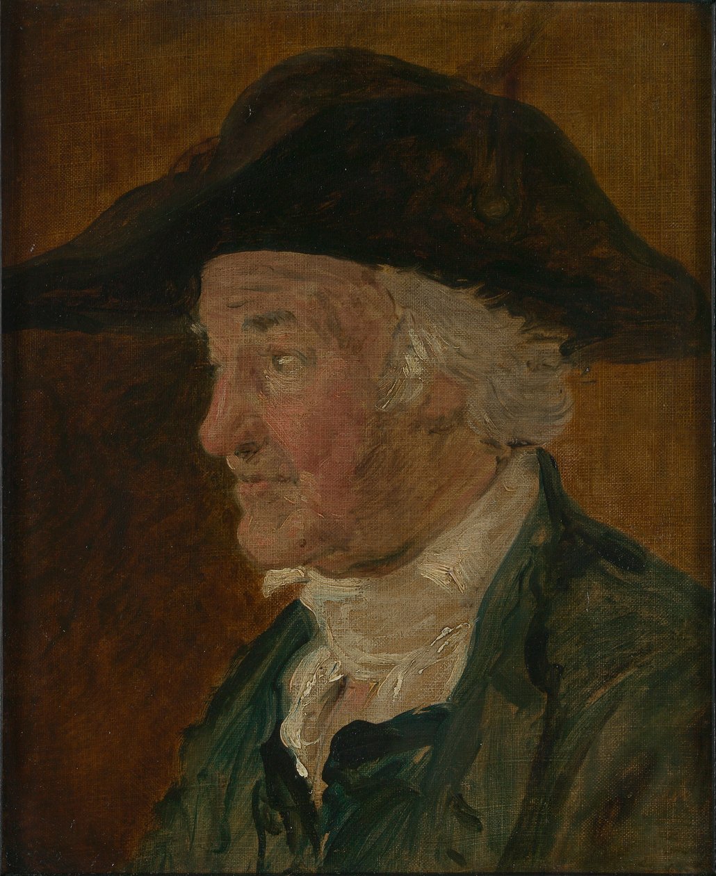 "Komodor" Samuel Wilkes, penzista z Greenwiche, asi 1832 (obraz) od John Burnet