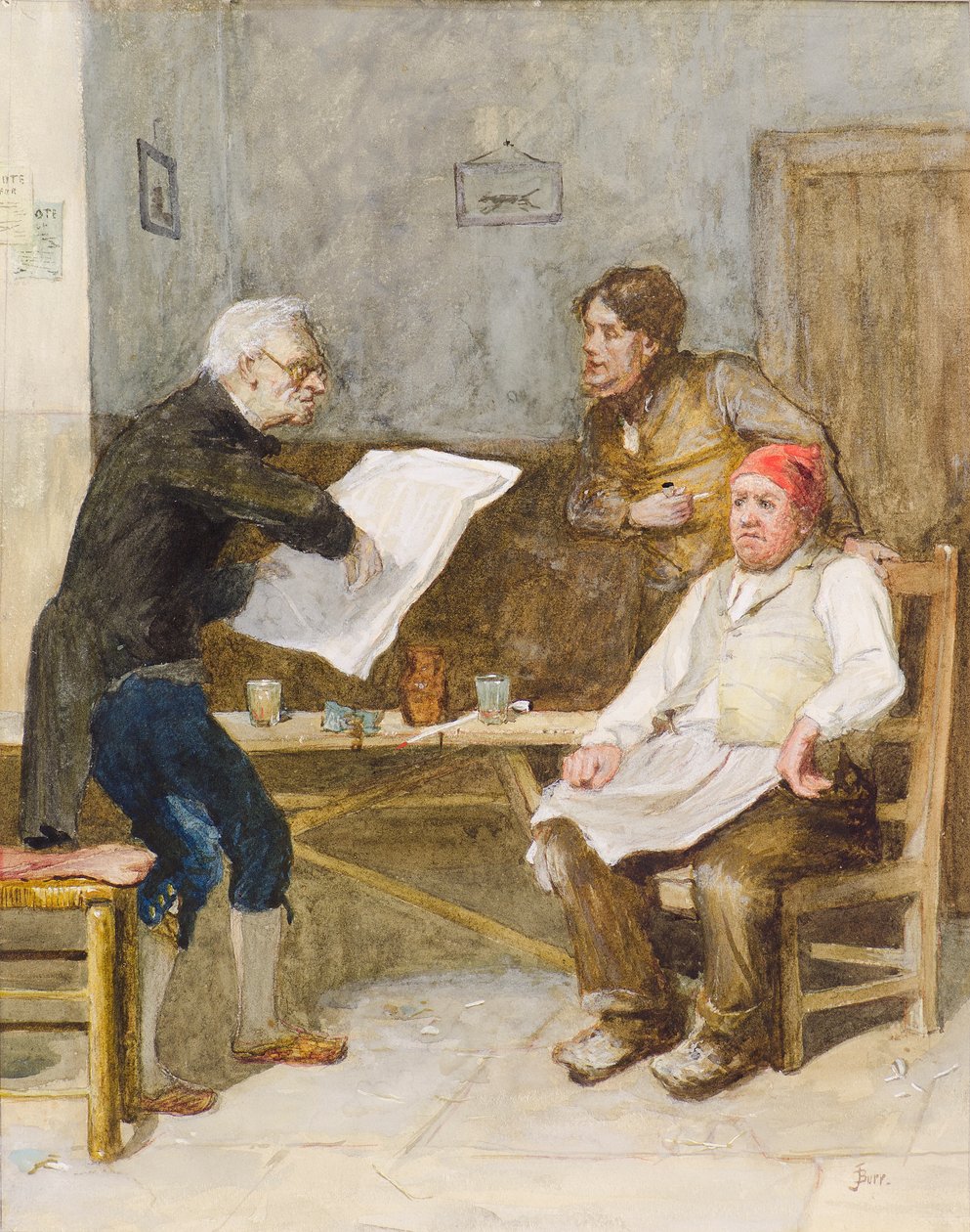 Animovaní politici, 19. století od John Burr