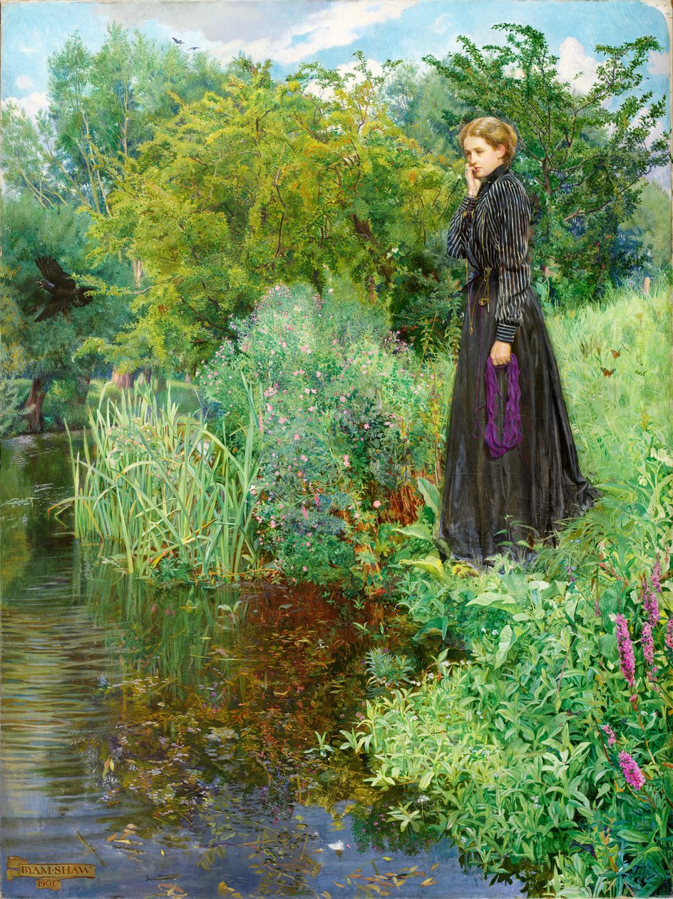 Búrská válka, 1900 – „Věci z minulého léta byly zelenější“, 1901 od John Byam Liston Shaw