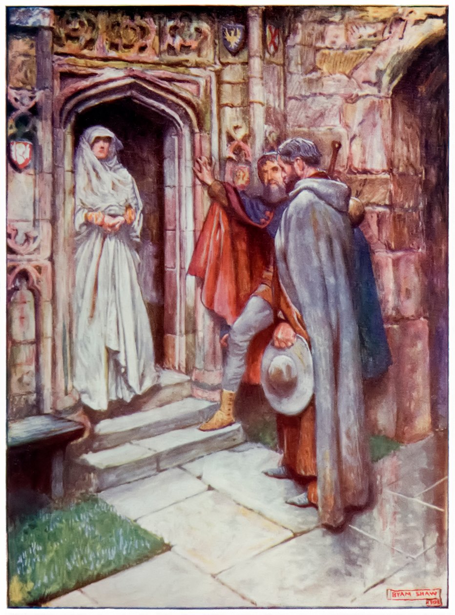 „Křesťan před uvážením“ z „Poutník“ Pokrok z tohoto světa, k tomu, co přijde“ od Johna Bunyana od John Byam Liston Shaw