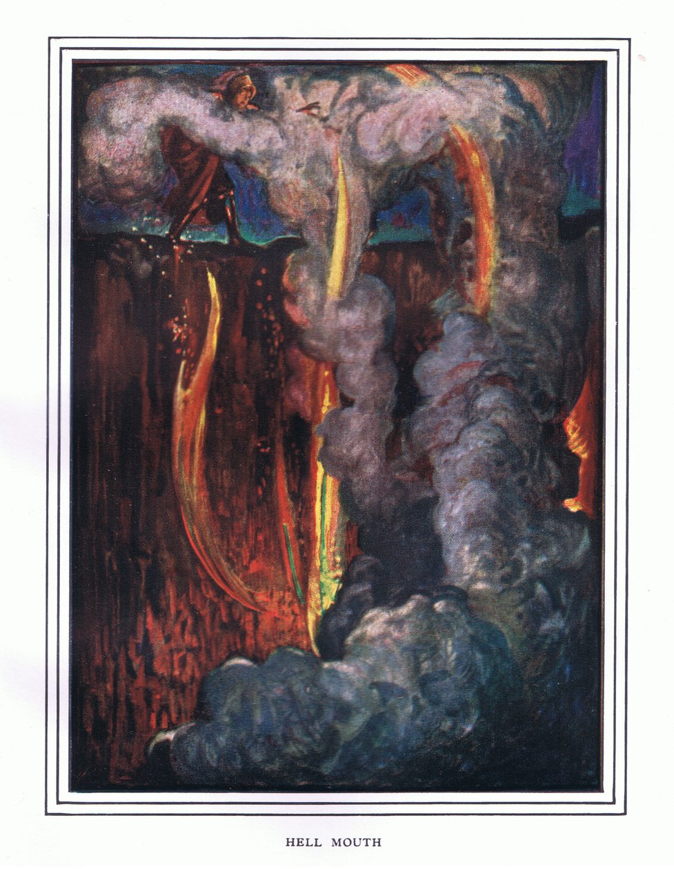 Pekelná ústa od John Byam Liston Shaw