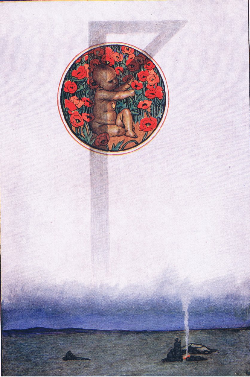 Jeho rubíny, ilustrace ze zahrady Kama (a další texty z Indie), 1920 od John Byam Liston Shaw