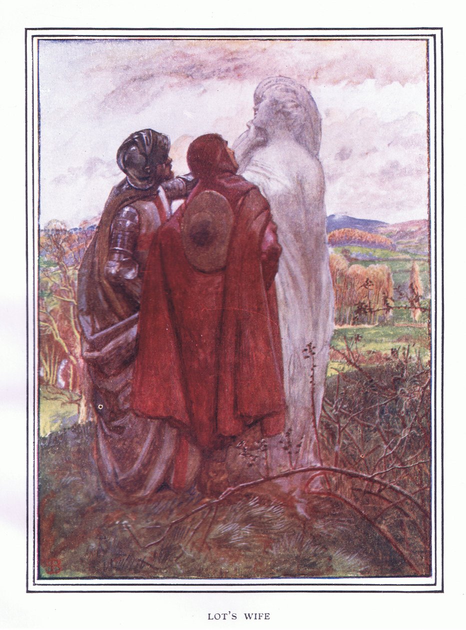Lotova žena od John Byam Liston Shaw