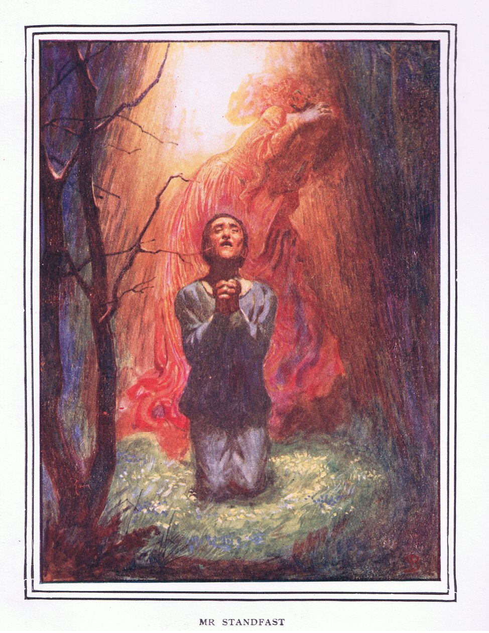 Pane Stand Fast od John Byam Liston Shaw