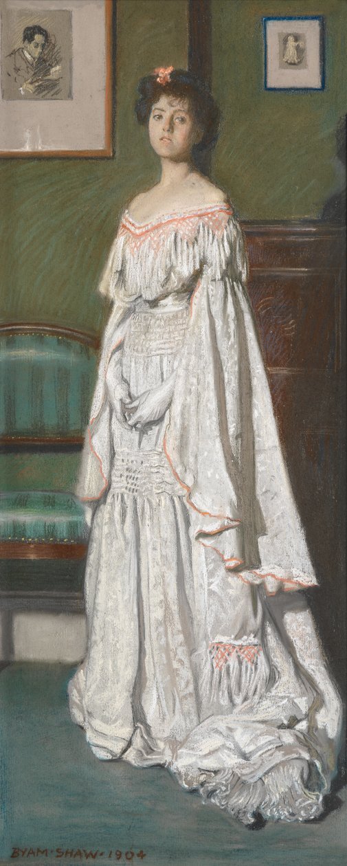 Paní Paul Konody [Isabel Codrington] od John Byam Liston Shaw