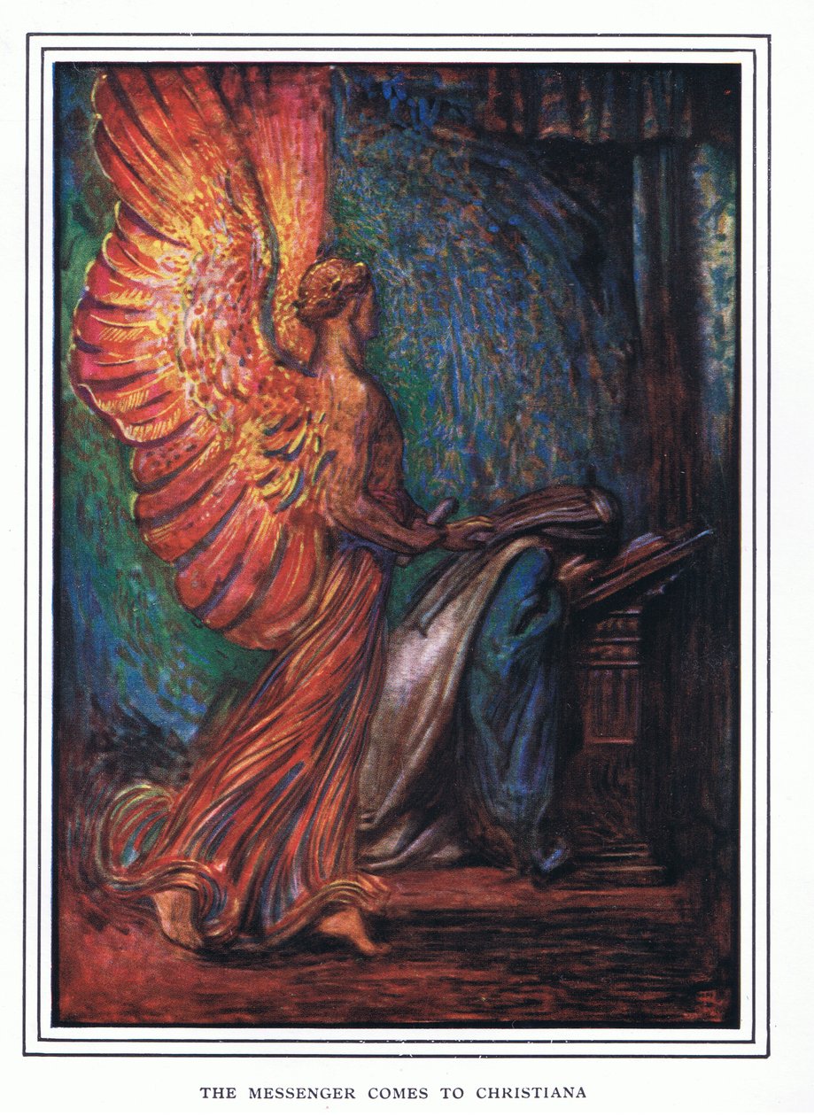 Posel přichází za Christianou od John Byam Liston Shaw