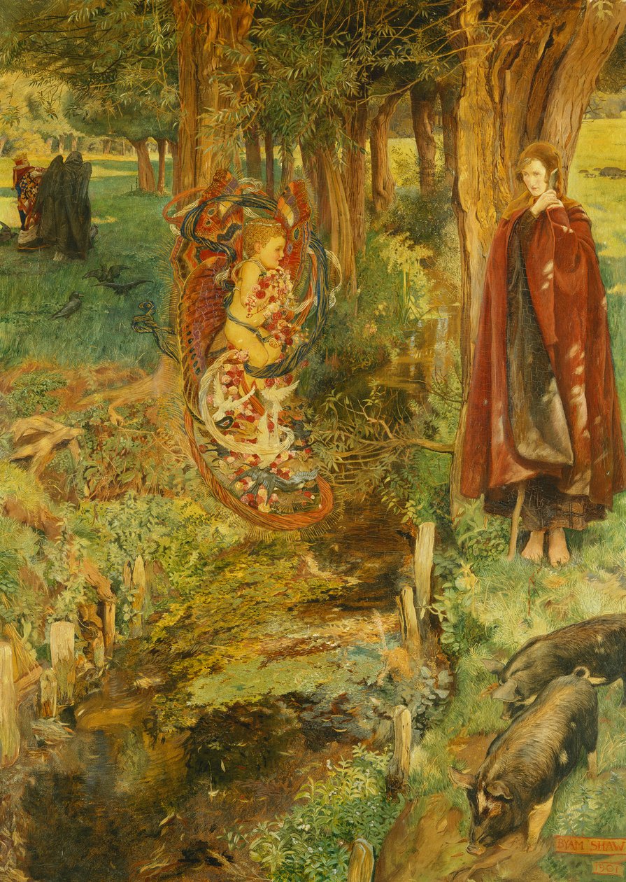 „Čas a šance se stávají všem podobným“, 1901 od John Byam Liston Shaw
