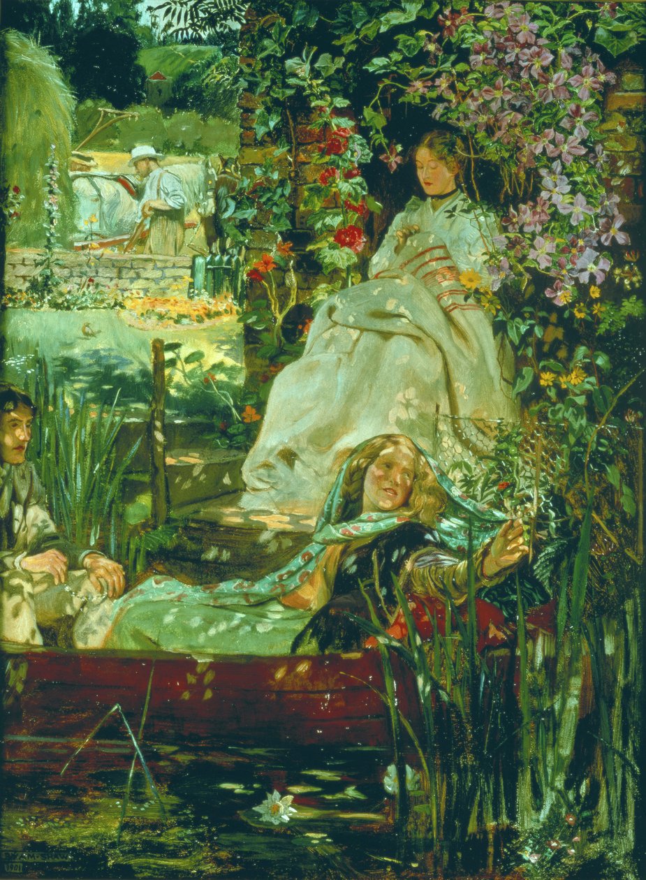 Neznámý obrázek od John Byam Liston Shaw