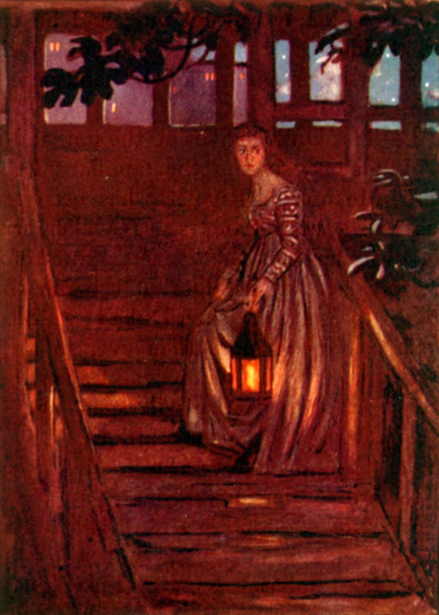 Verdi, Rigoletto (barevná litografie) od John Byam Liston Shaw