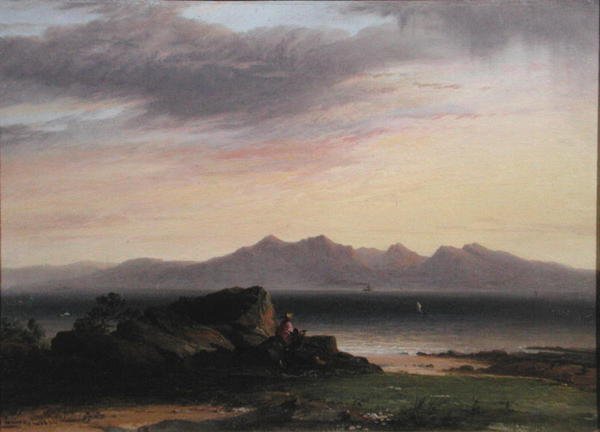Arran, z Millport, Cumbrae od John Cairns
