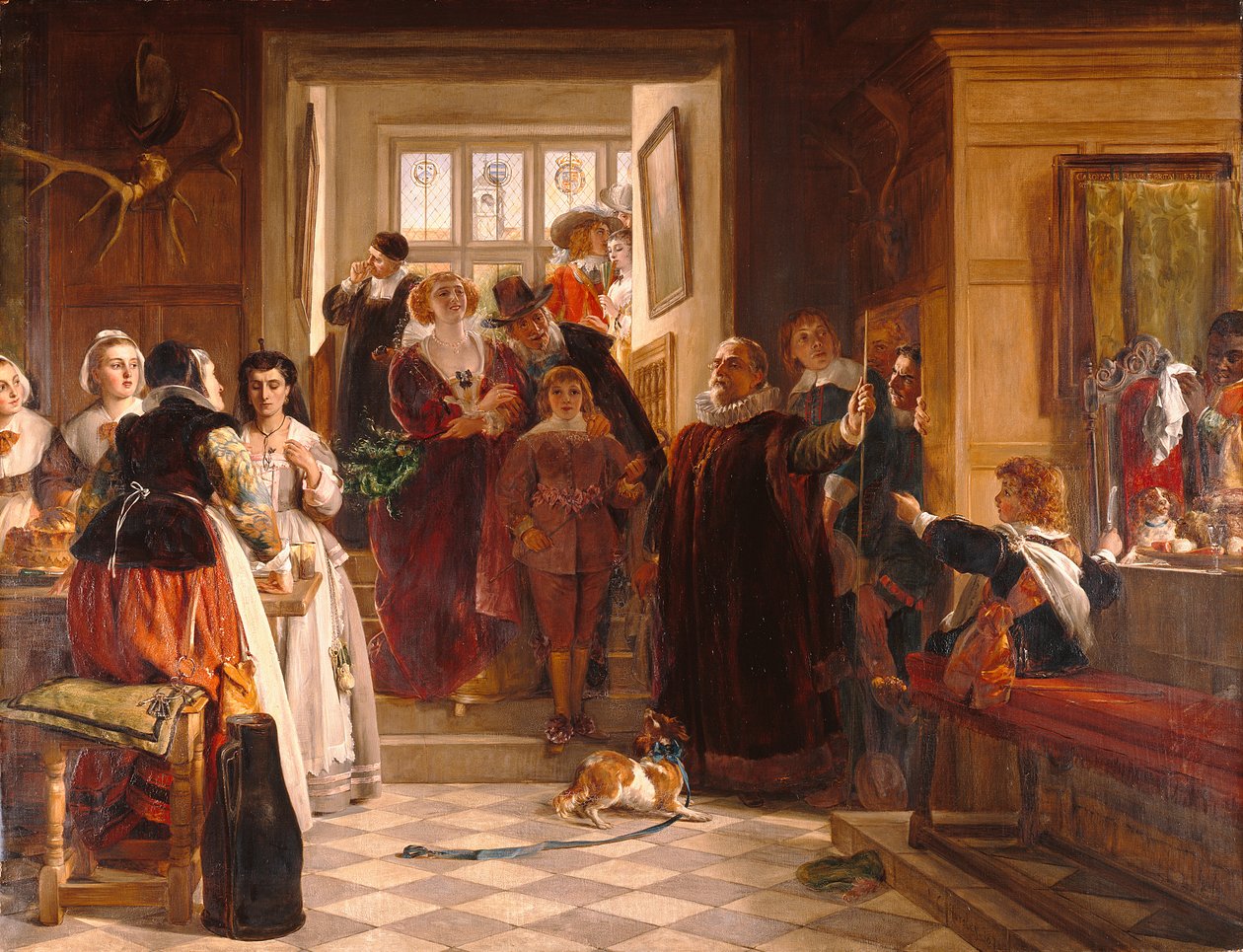 Přicházíme na večeři od John Callcott Horsley
