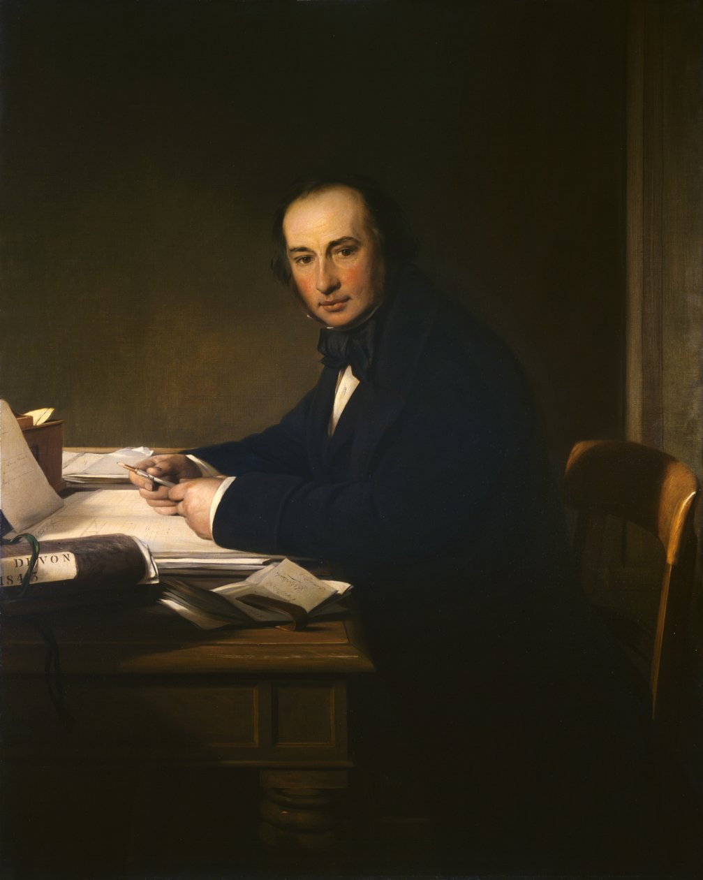 Isambard Kingdom Brunel (1806-59) (olej na plátně) od John Callcott Horsley