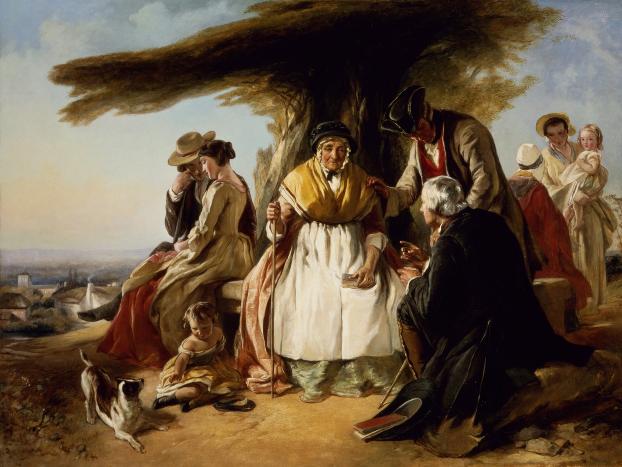 Mládí a věk od John Callcott Horsley