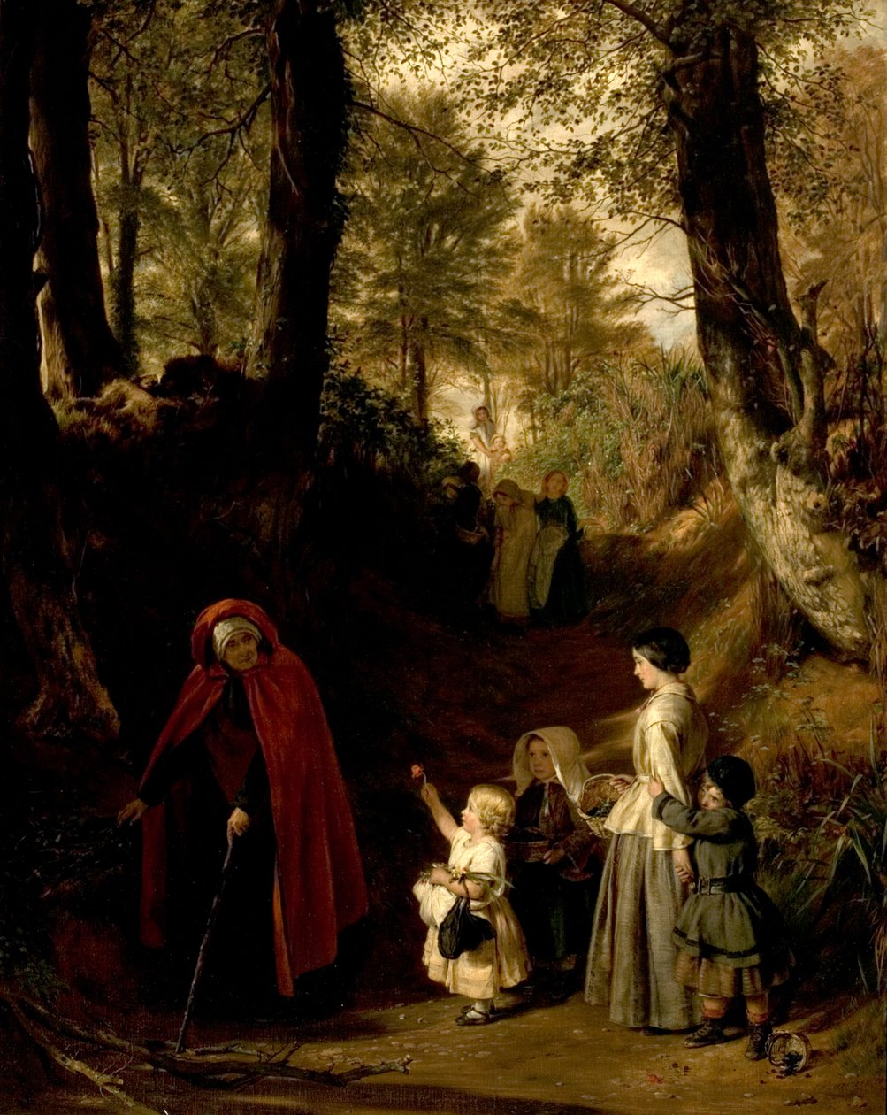 Mládí a věk, 1857 od John Callcott Horsley