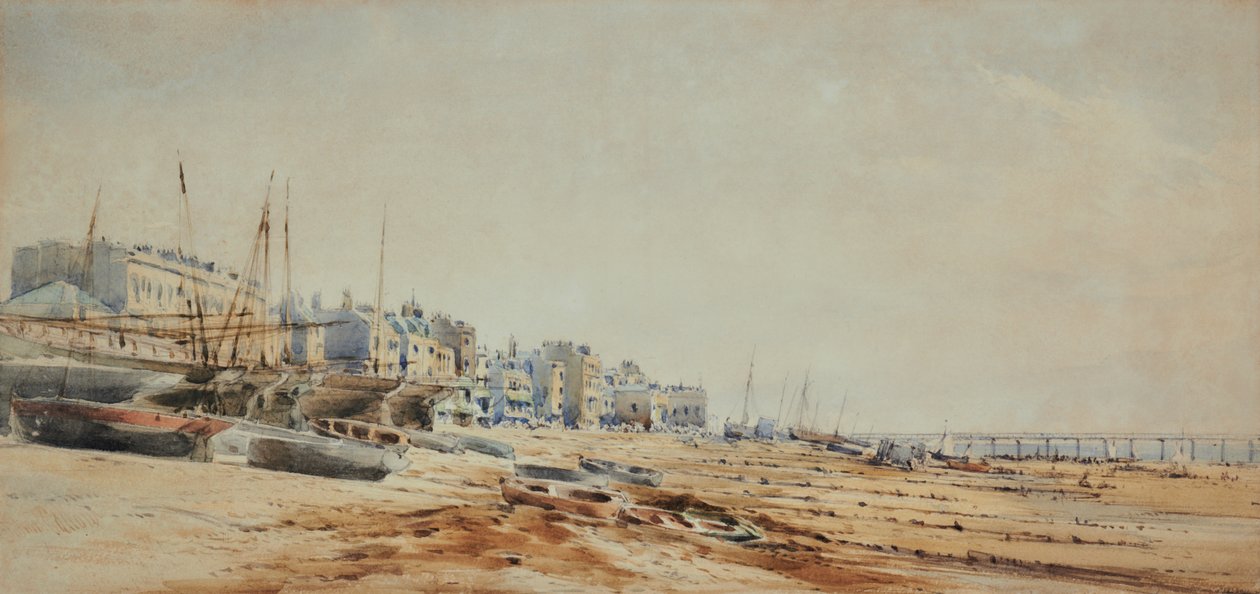 Pobřežní scéna od John Callow