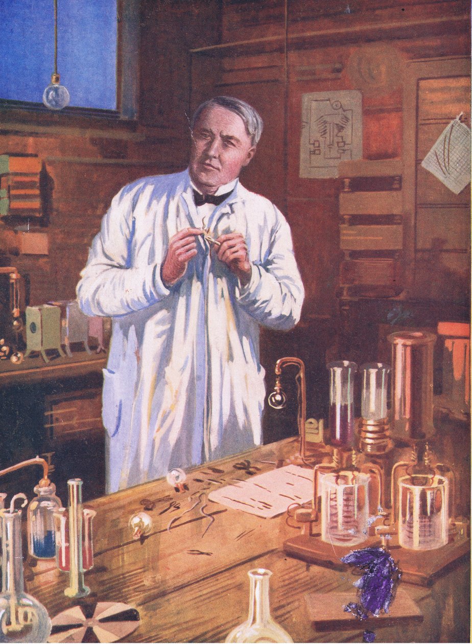 Edison: Čaroděj vynálezů, ilustrace z Cassell