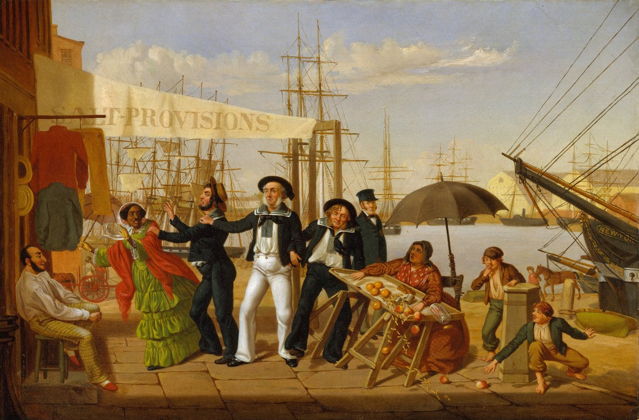 Po dlouhé plavbě, 1857. od John Carlin