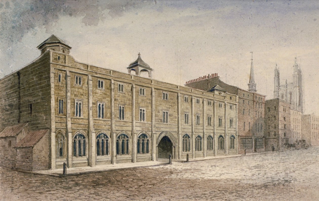 Leadenhall, City of London, 1785 od John Carter