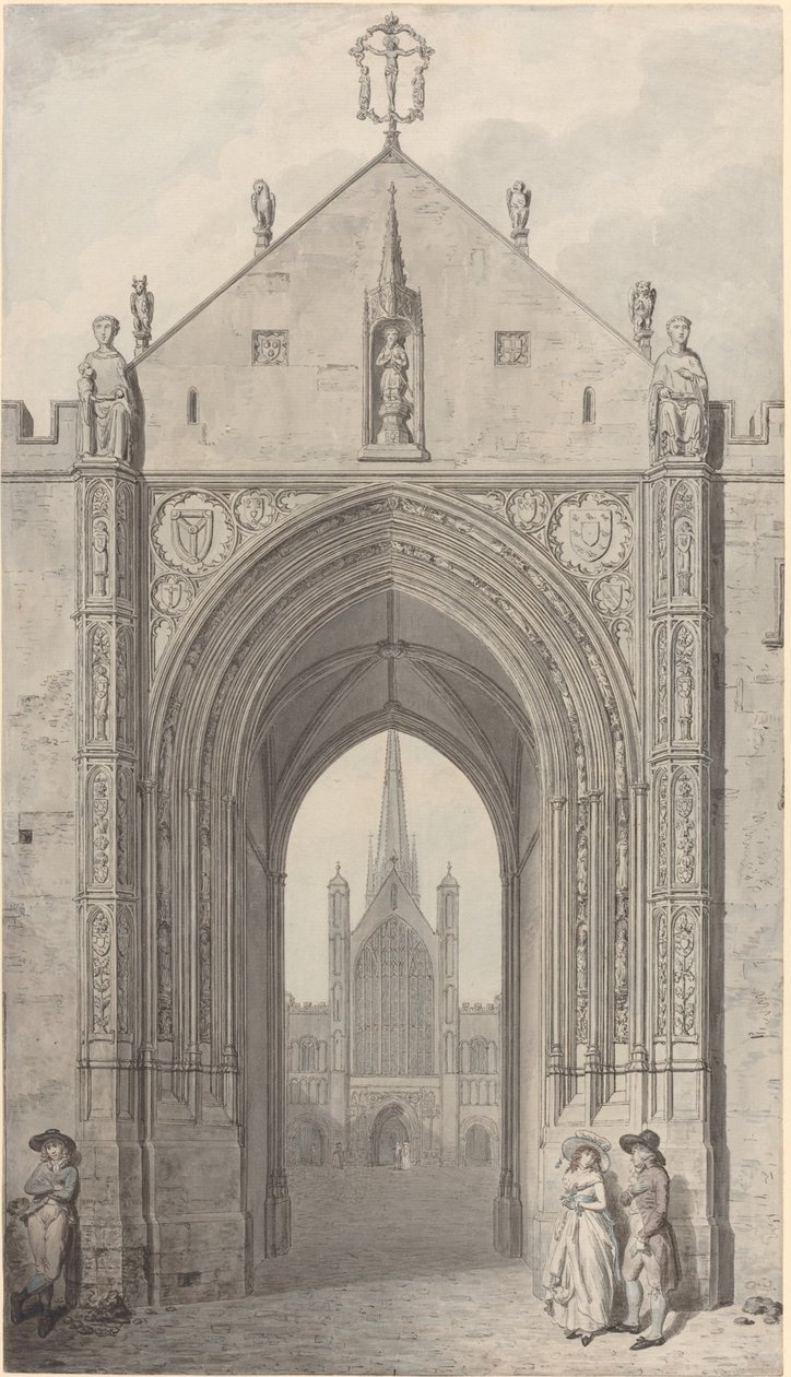 Erpinghamská brána, Norwich od John Carter