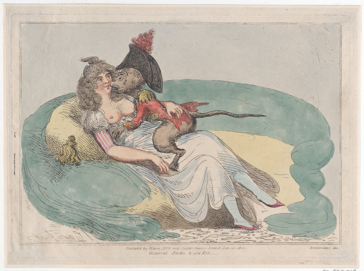Generál Jacko a jeho žebro, 20. ledna 1800. od John Cawse