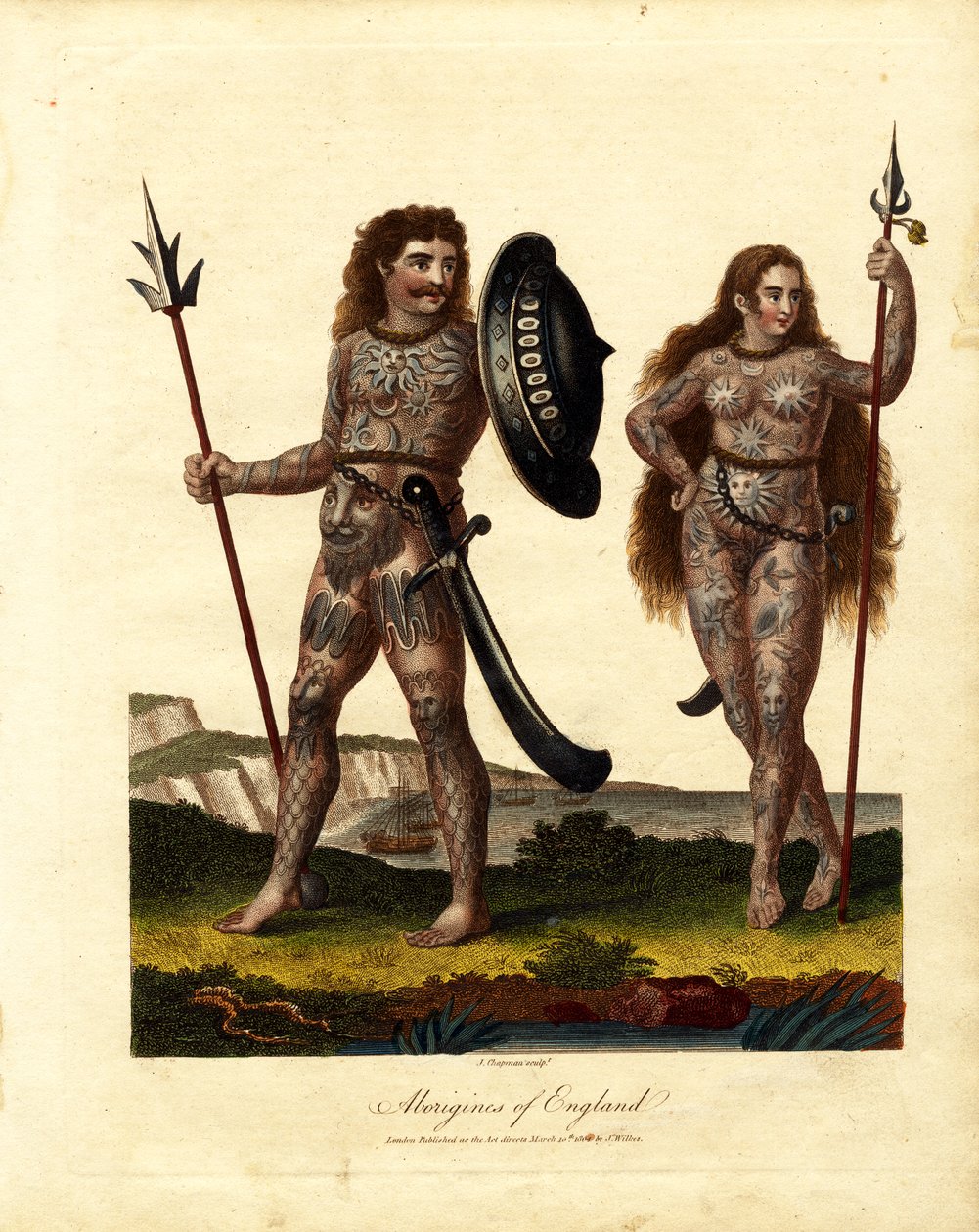 Domorodci Anglie od John Chapman