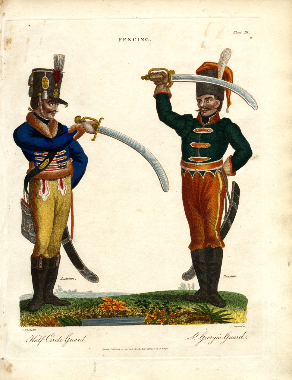 Styly šermu: Jiřího a půlkruhové stráže. od John Chapman