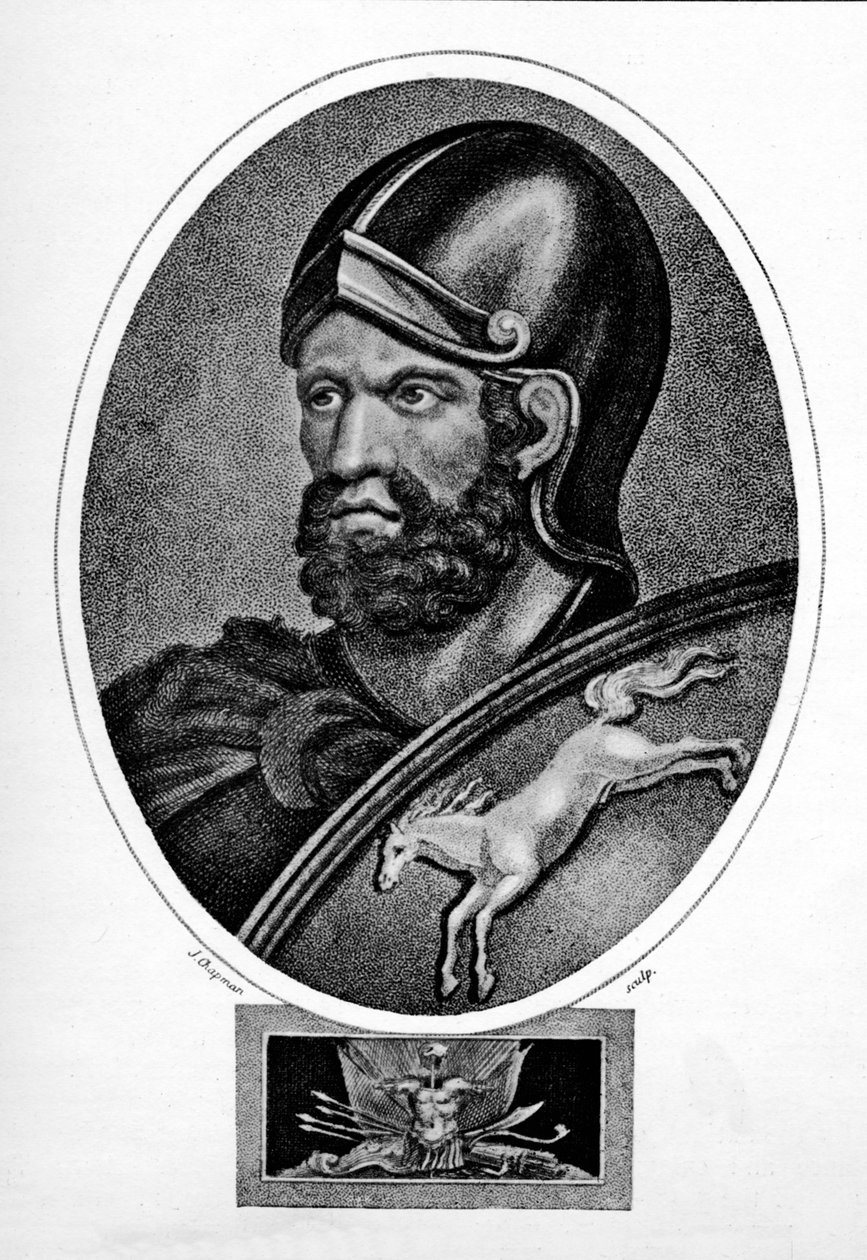 Hannibal, kartáginský generál, c1823, 1912 od John Chapman