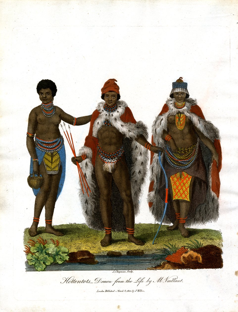 Hottentoti podle života M. Vaillanta od John Chapman